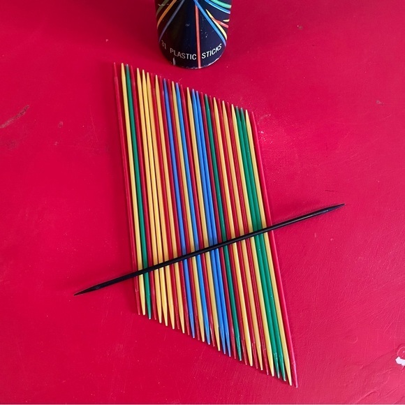 Vintage 1968 Plastic Pix Pix Pick Up Sticks Game Western Publishing * COMPLETE - Picture 2 of 6